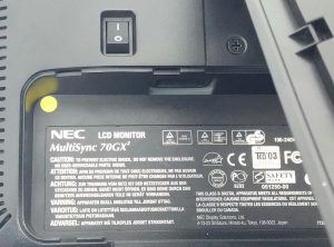 Nec Opticlear Multisync 70GX2 17" DVI VGA LCD Monitor - Image 3