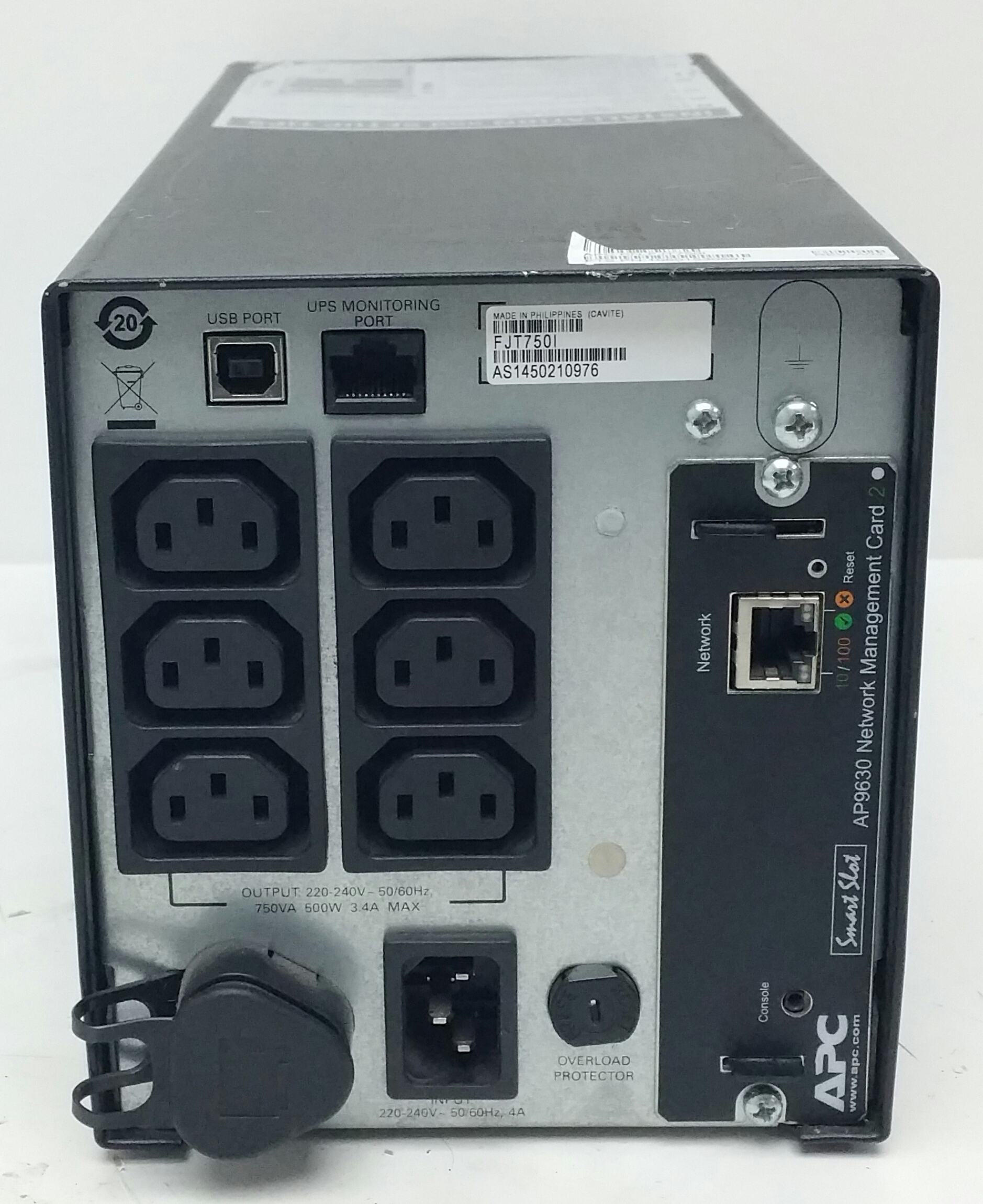 Fujitsu Smart-UPS 750 Uninterruptible Power Supply UPS – Refurbit