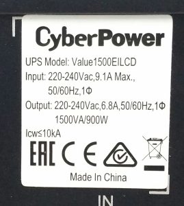 CyberPower Value1500EILCD Uninterruptible Power Supply UPS - Image 3
