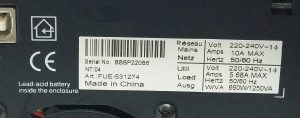 Eaton Nova AVR 1250 Uninterruptible Power Supply UPS - Image 3