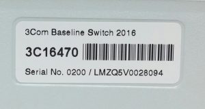 3Com 3C16470 16 Port Baseline Switch 2016 - Image 3