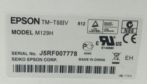 Epson TM-T88IV M129H Thermal Receipt Printer - Image 3