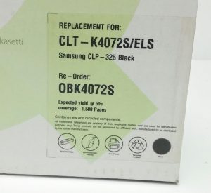 Q-Connect OBK4072S Black Replacement Toner Cartridge For Samsung CLT-K4072S - Image 3