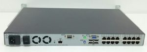 HP 408965-001 16 Ports KVM Switch + Brackets - Image 5