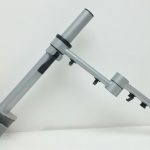 Silver Monitor Single Vesa Mount
