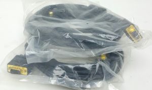 Joblot 3x Mixed Lot Of VG-352/3 & 913-5017 SVGA Cables M-M (3m x2 & 1m x1) - Image 5