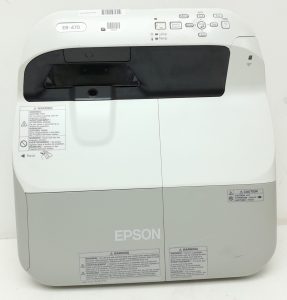 Epson EB-470 H456B HDMI VGA LCD Projector 1744 Lamp Hours Used - Image 8