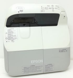 Epson EB-470 H456B HDMI VGA LCD Projector 2370 Lamp Hours Used