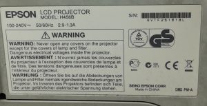 Epson EB-470 H456B HDMI VGA LCD Projector - Image 3