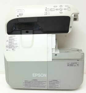 Epson EB-470 H456B HDMI VGA LCD Projector 1110 Lamp Hours Used - Image 6