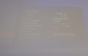 Epson EB-470 H456B HDMI VGA LCD Projector 1243 Lamp Hours Used - Image 2