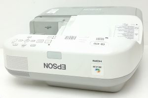Epson EB-470 H456B HDMI VGA LCD Projector 1243 Lamp Hours Used