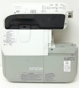 Epson EB-470 H456B HDMI VGA LCD Projector 1243 Lamp Hours Used - Image 5