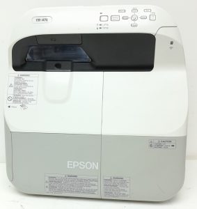Epson EB-470 H456B HDMI VGA LCD Projector 1034 Lamp Hours Used