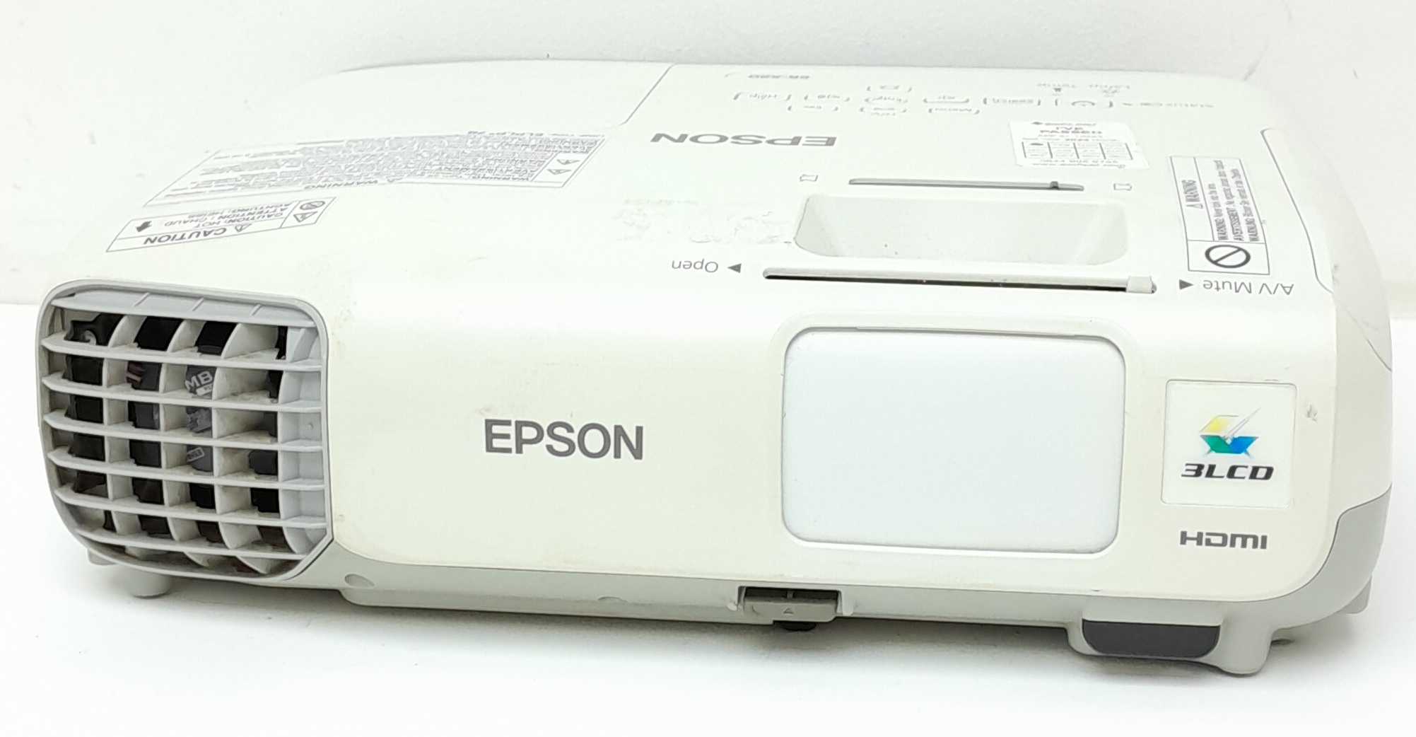 20240222_113407 Epson H570B EB-X20 HDMI VGA LCD Projector with 2831 Lamp Hours Used - Image 1