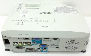 Epson H570B EB-X20 HDMI VGA LCD Projector with 2831 Lamp Hours Used - Image 4