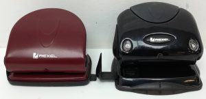 Joblot 2X Rexel V212 & P215 2 Hole Punch - 12 & 15 Sheets Paper Punch - Image 2