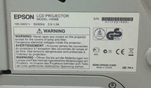 Epson EB-470 H456B HDMI VGA LCD Projector 818 Lamp Hours Used - Image 3