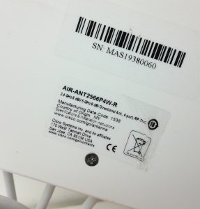 Cisco AIR-ANT2566P4W-R 2.4 GHz 6 dBi/ 5 GHz 6 dBi Directional Antenna 4-Ports RP-TNC Access Point - Image 3