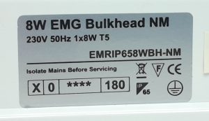 EMRIP658WBH-NM IP65 Non-Maintained BulkHead - Image 4