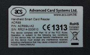 ACS ACR89 Handheld Smart Card Reader - Image 3