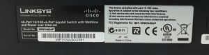 Cisco LinkSys SRW248G4P 48-Port 10/100 + 4-Port Gigabit Switch with WebView & PoE - Image 3
