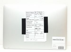 Apple MacBook Pro A1708 - Intel i7-7660U Dual 2.5GHz - 16GB - 13" - 500GB SSD - 13 Ventura (2017) - Image 3