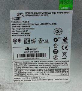 3Com 3CBLSF50H Baseline Switch 2250-SFP Plus 48 Port 2SFP+ - Image 3
