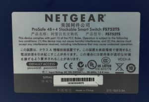 Netgear Prosafe FS752TS 48 + 4 Stackable Smart Switch - Image 3