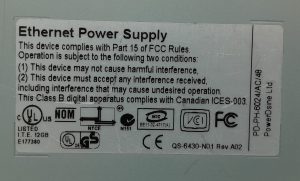 3Com 3CNJPSE24 24 Port Ethernet Power Supply Switch - Image 3