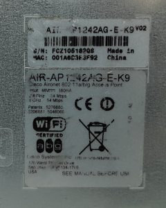 Cisco Systems AIR-AP1242AG-E-K9 Aironet 802.11a/b/g Access Point - Image 3