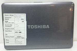 Toshiba Satellite Pro L830-172 - i3-2375m 1.5GHz - 2GB Ram - 13.3" - 500GB HDD - Windows 10 Home - Image 3