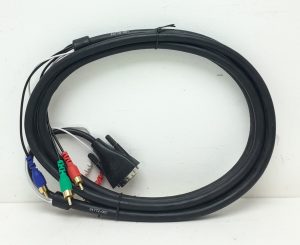Polycom 2457-24772-001 CBL, DVI+2 RCA To 5 RCA, 3M Cable - Image 2