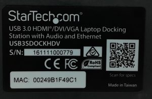 StarTech.Com USB3SDOCKHDV USB 3.0 HDMI/DVI/VGA Laptop Docking Station With Audio and Ethernet - Image 3