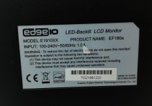 Edge10 E1910XX LED-Backlit VGA DVI 19" LCD Monitor - Image 3