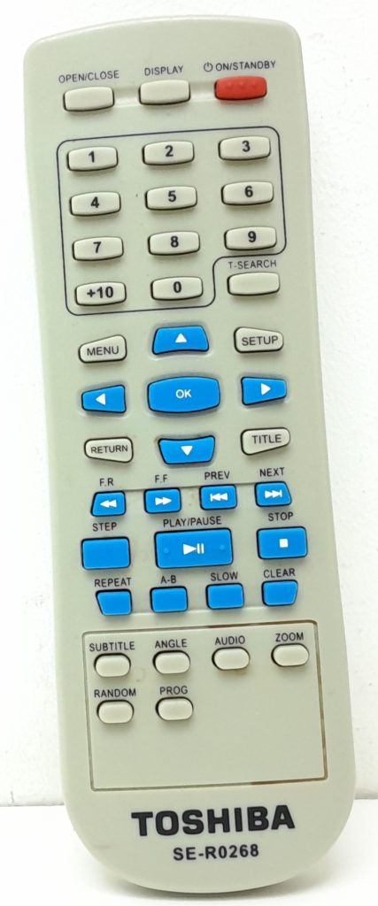 Toshiba SE-R0268 Remote Control - Image 2