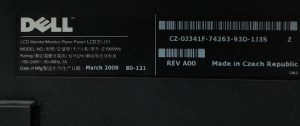 Dell E1909Wb 19" DVI VGA LCD Monitor - Image 3