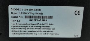 Networx 010-100-100-08 8-Port 10/100 Nway Ethernet Switch - Image 3