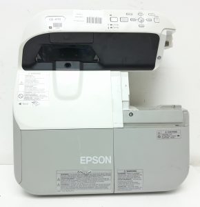 Epson EB-470 H456B HDMI VGA LCD Projector 1809 Lamp Hours Used - Image 5