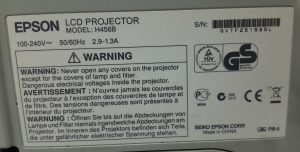 Epson EB-470 H456B HDMI VGA LCD Projector 1364 Lamp Hours Used - Image 3