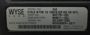 Wyse Cx0 C10LE WT0S 1G 128/512R DVI ES Mini PC - Image 3