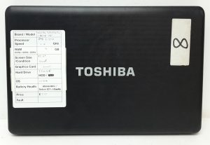 Toshiba Satellite Pro C660D-185 - AMD E-350 1.6GHz - 4GB Ram - 15.6" - 320GB HDD - Windows 10 Pro - Image 3