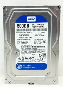 WD Blue	500GB Hard Drives - Image 2