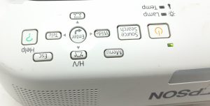 Epson EB-470 H456B HDMI VGA LCD Projector with 1955 Lamp Hours Used - Image 7