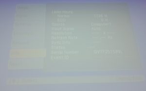 Epson EB-470 H456B HDMI VGA LCD Projector with 1726 Lamp Hours Used - Image 2