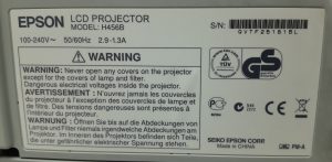 Epson EB-470 H456B HDMI VGA LCD Projector - Image 3