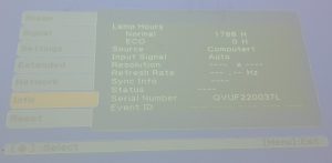 Epson EB-470 H456B HDMI VGA LCD Projector with 1788 Lamp Hours Used - Image 7