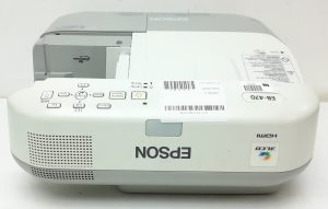 Epson EB-470 H456B HDMI VGA LCD Projector with 2356 Lamp Hours Used - Image 5