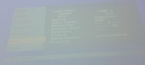 Epson EB-470 H456B HDMI VGA LCD Projector with 1390 Lamp Hours Used - Image 2