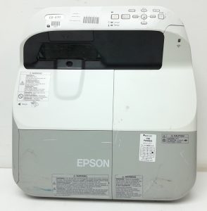Epson EB-470 H456B HDMI VGA LCD Projector with 1390 Lamp Hours Used - Image 6